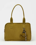 Bolso Capri en cuero gamuza