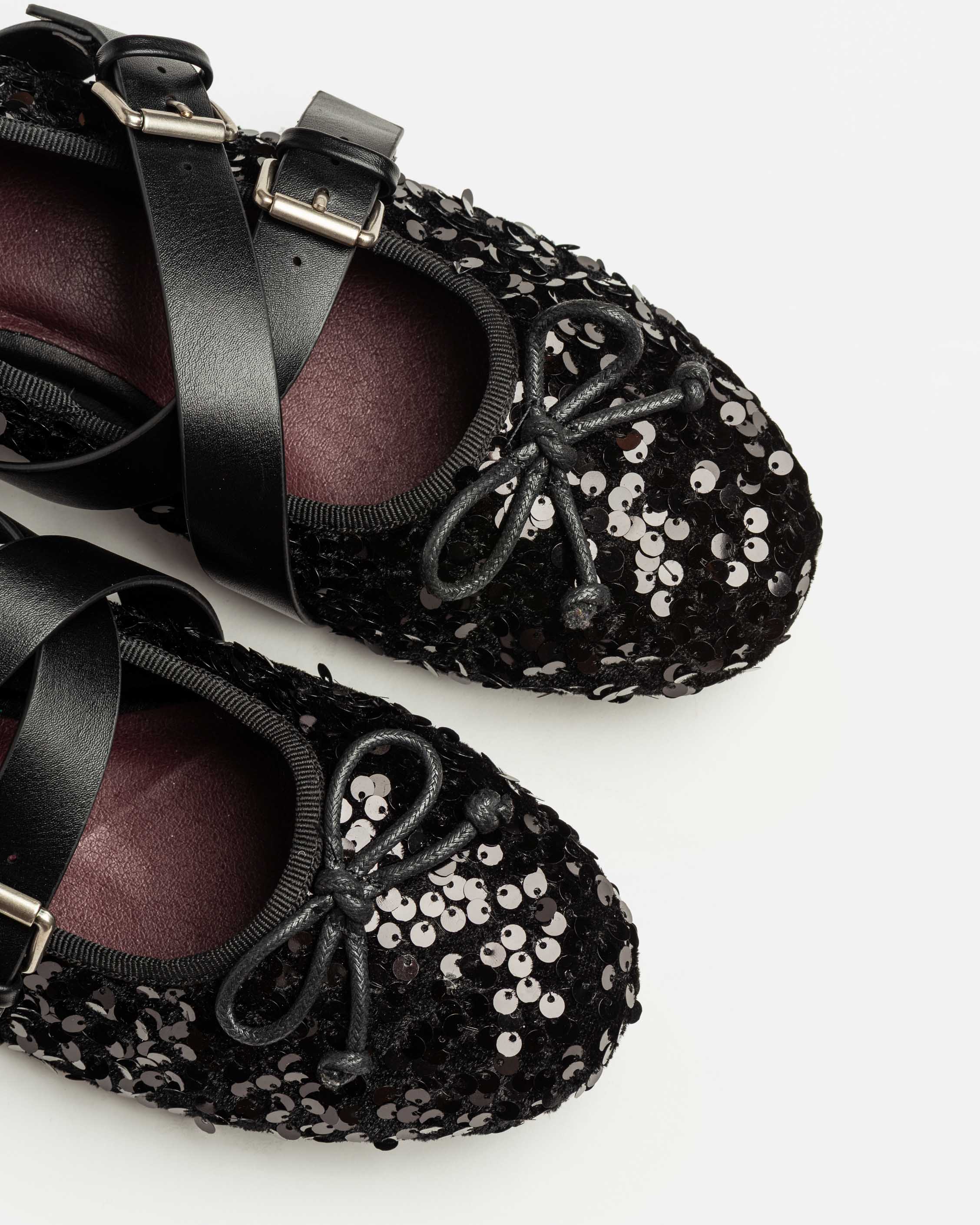 Ballerina Sequins en lentejuelas bordadas