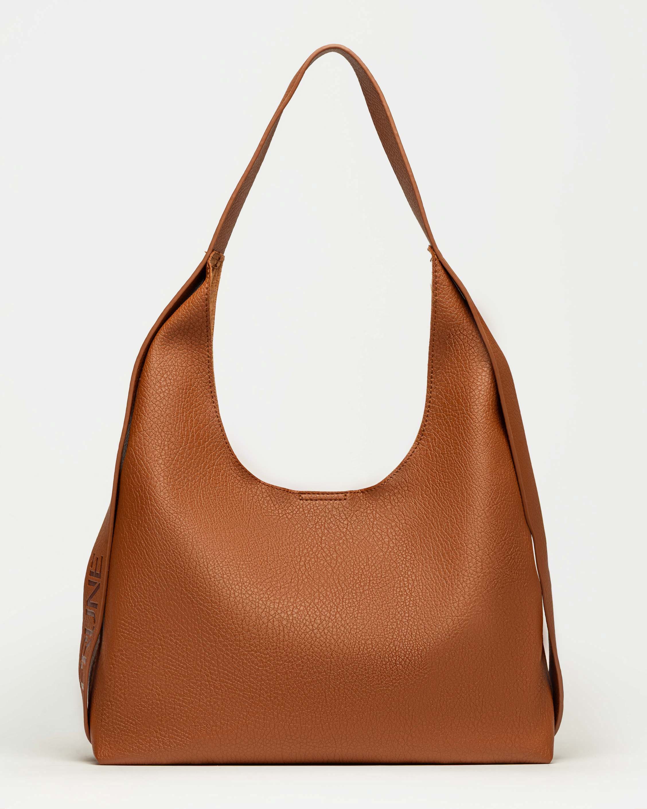 Bolso Heather en efecto cuero graneado