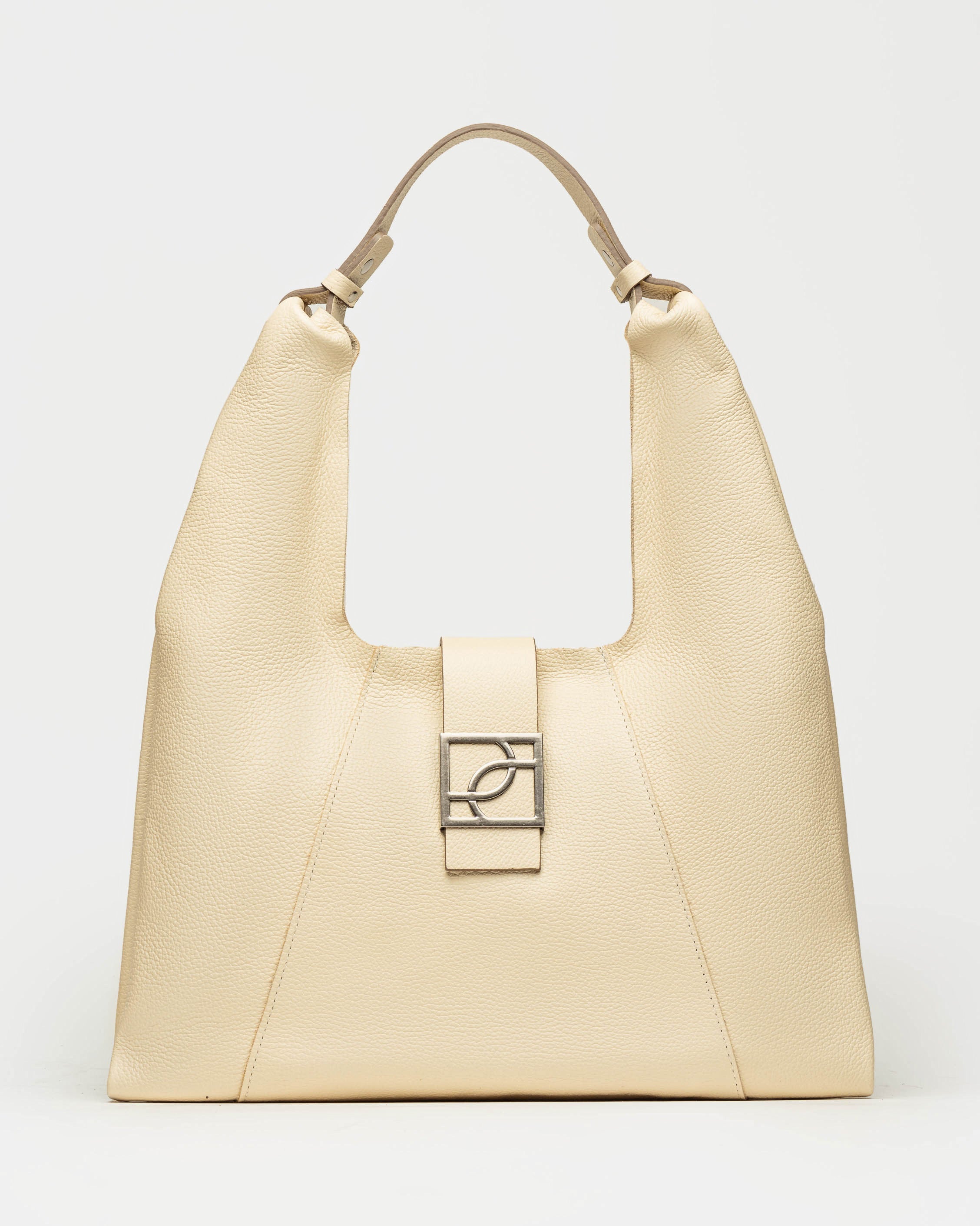 Bolso Signature en cuero graneado