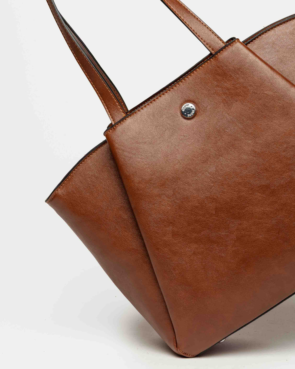 Shopper Raix en efecto cuero liso
