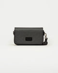 Bandolera The Flap Penny en efecto cuero graneado